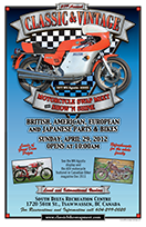 27th Annual Classic and Vintage Motorcycle Swap Meet and Show 'n' Shine 2012