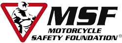 MSF logo - Motorcycle Safety Foundation